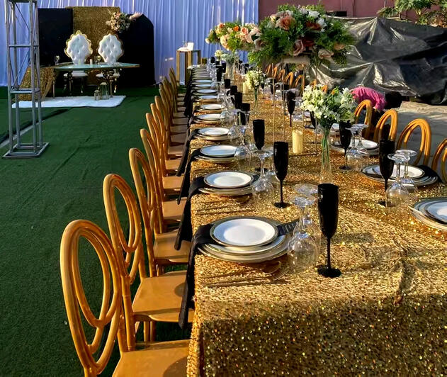 Mise en place soirée dansante